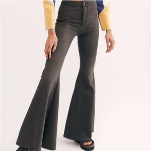 Free People Just Float on Flare Jeans